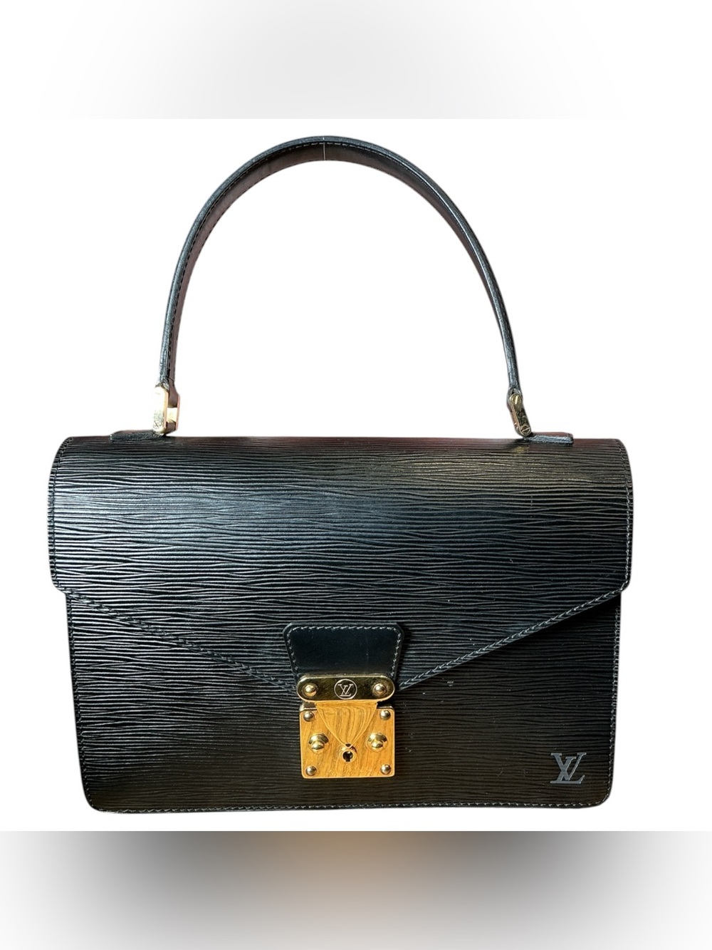 Louis Vuitton Epi Leather Monceau 28 Top Handle Bag